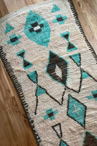 Boujad Vintage Runner - 9.1' x 3' (277cm x 91cm)