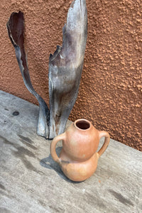 Rustic Pit-Fired Amphora with handles