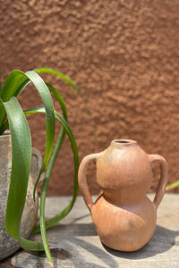 Rustic Pit-Fired Amphora with handles