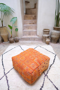 Large Vintage Boujad Floor Pouf