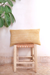 Vintage Mud Cloth Lumbar Cushion - 14" x 24"