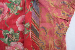 Vintage Silk Uzbek Duster - Rose